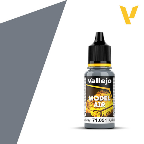 Vallejo 71.051 Model Air - Neutral Gray, 18 ml Bottle Vallejo 71.051 Model Air - Neutral Gray, 18 ml Bottle