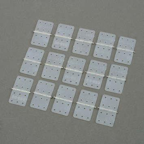 Dubro Products 119 Hinge, Nylon,Small (15) Dubro Products 119 Hinge, Nylon,Small (15)