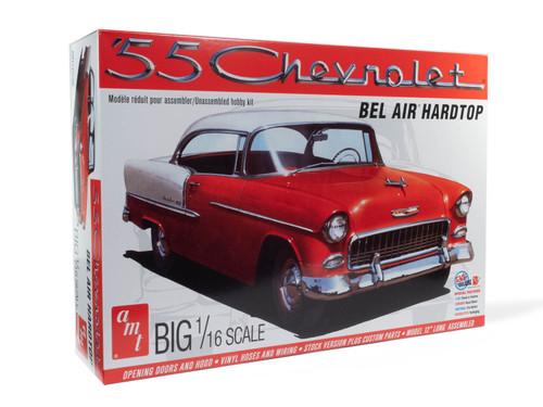 AMT 1952 1955 Chevy Bel Air Hardtop 1/16 Scale Model Kit