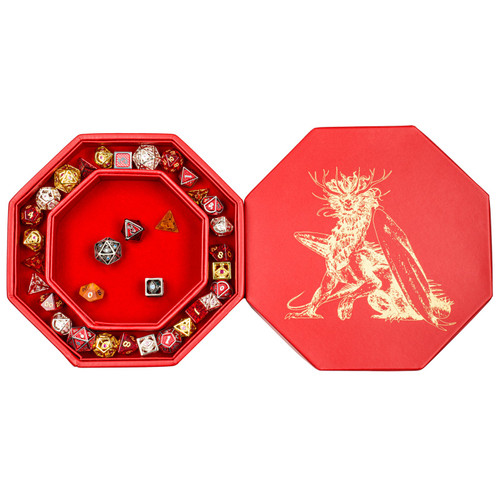 Hymgho Premium Gaming 0230 Dice Tray: Hero's Hoard: Royal Dragon