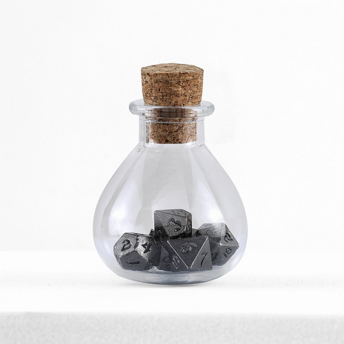 Hymgho Premium Gaming 0403 7-Set Unseelie Potion Bottle Mini Metal: Gunmetal Hymgho Premium Gaming 0403 7-Set Unseelie Potion Bottle Mini Metal: Gunmetal