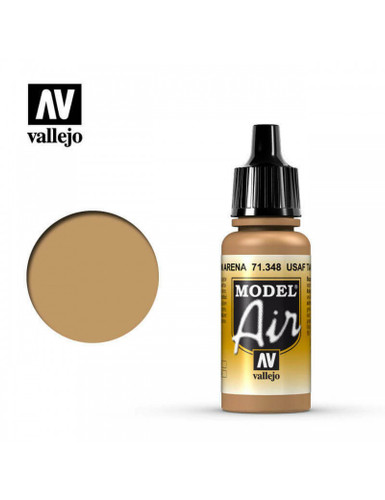 Vallejo 71.348-17 USAF Tan 17 ml Bottle Vallejo 71.348-17 USAF Tan 17 ml Bottle