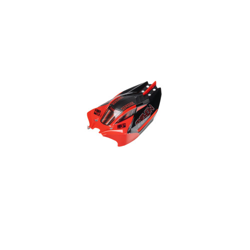 ARRMA ARA-1561 TYPHON GROM Body, Red/Black ARRMA ARA-1561 TYPHON GROM Body, Red/Black