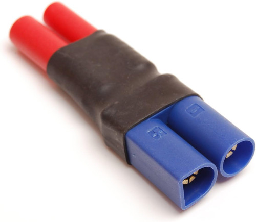 Hobbywurks HBYC2014 Male EC5 to HXT 4.0mm Adapter, 1 Piece