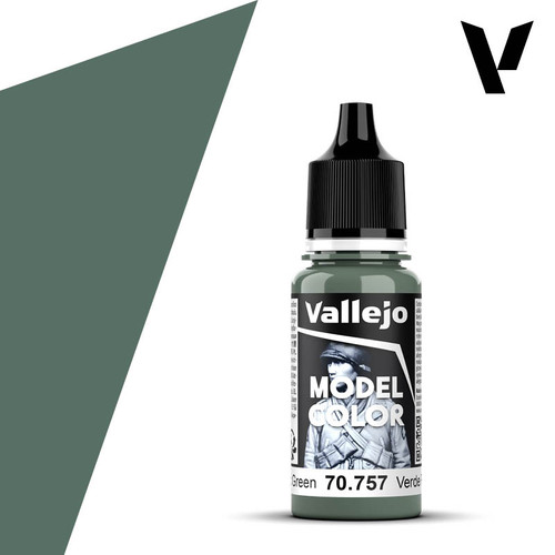 Vallejo 70.757 Model Color - Pacific Green, 18 ml Bottle Vallejo 70.757 Model Color - Pacific Green, 18 ml Bottle