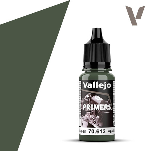 Vallejo 70.612 Model Color - Nato Green Primer, 18 ml Bottle Vallejo 70.612 Model Color - Nato Green Primer, 18 ml Bottle