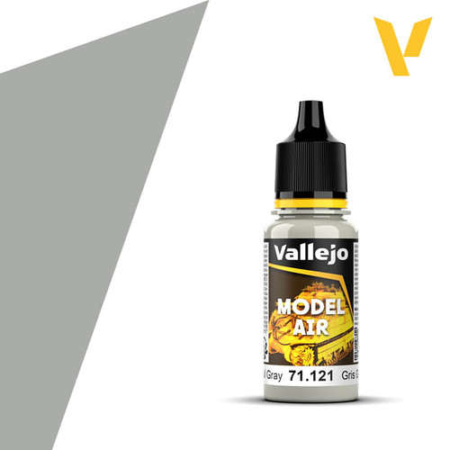 Vallejo 71.121 Model Air - Light Gull Gray, 18 ml Bottle