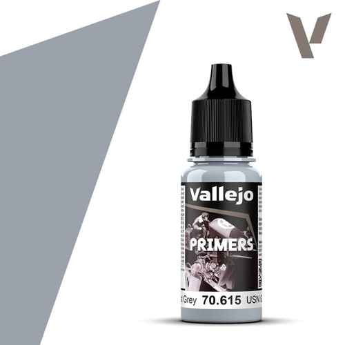 Vallejo 70.615 Model Color - USN Light Ghost Grey Primer, 18 ml Bottle Vallejo 70.615 Model Color - USN Light Ghost Grey Primer, 18 ml Bottle