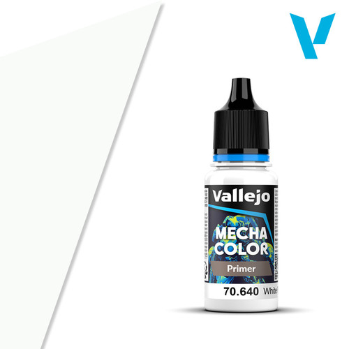 Vallejo 70.640 Model Color - White Primer, 18 ml Bottle Vallejo 70.640 Model Color - White Primer, 18 ml Bottle