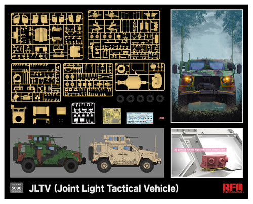 Rye Field Model RM-5090 JLTV Joint Light Tactical Vehicle 1/35 Scale Model Kit Rye Field Model RM-5090 JLTV Joint Light Tactical Vehicle 1/35 Scale Model Kit