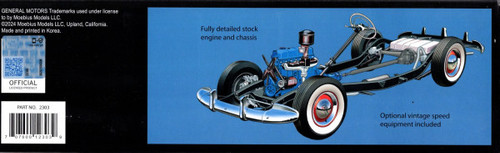 Moebius Models 2302 1947 Chevrolet Fleetmaster Coupe 1/25 Scale Model Kit Moebius Models 2302 1947 Chevrolet Fleetmaster Coupe 1/25 Scale Model Kit