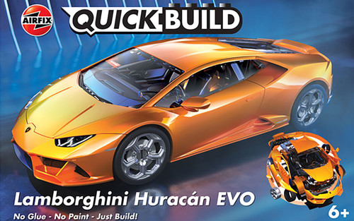 Airfix J6058 Lamborghini Huracan EVO Quick Build Model Kit