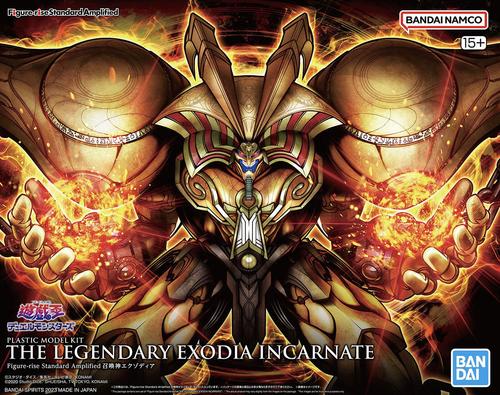 Bandai 5065437 Figure-Rise Standard Amplified The Legendary Exodia Incarnate Model Kit