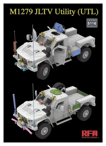 Rye Field Model RM-5116 M1279 JLTV Utility (UTL) Military Vehicle 1/35 Scale Model Kit