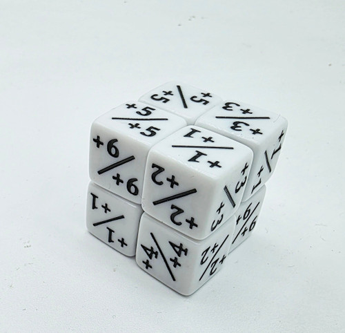 Foambrain Games 5154 +1/+1 White Counters for Magic - Set of 8