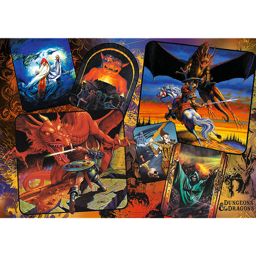 Trefl 10739 Trefl Red 1000 Piece Puzzle - The Origins of Dungeons & Dragons Trefl 10739 Trefl Red 1000 Piece Puzzle - The Origins of Dungeons & Dragons