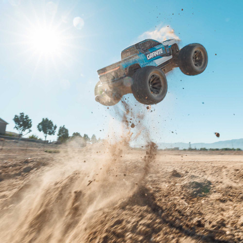 ARRMA ARA4302V4T1 1/10 Granite 223S DSC 4x4 RTR Brushless Monster Truck, Blue ARRMA ARA4302V4T1 1/10 Granite 223S DSC 4x4 RTR Brushless Monster Truck, Blue