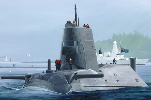 Hobby Boss 83509 Royal Navy HMS Astute Class Submarine 1/350 Scale Plastic Model