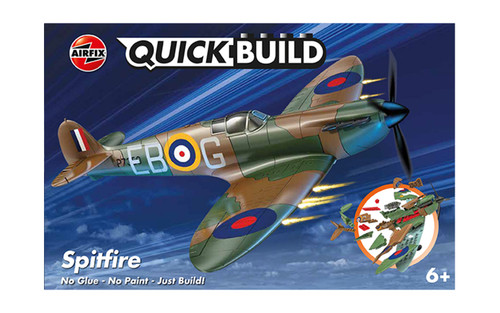 Airfix J6000 Spitfire Fighter Quick Build Model Kit