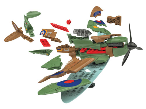 Airfix J6000 Spitfire Fighter Quick Build Model Kit Airfix J6000 Spitfire Fighter Quick Build Model Kit