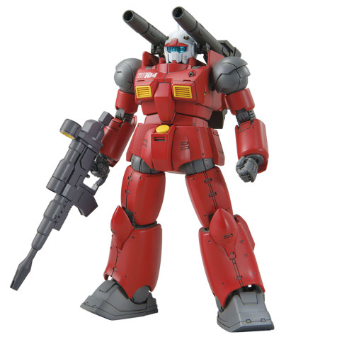 Bandai 5065315 RX-77-02 Guncannon (Cucuruz Doan's Island Ver.) E.F.S.F. Prototype Middle-Range Support Mobile Suit HG 1/144 Scale Model Kit