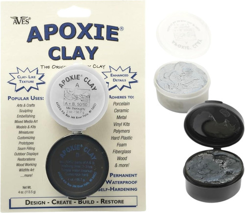 Aves 1001 Apoxie Clay - 2 Part Self Hardening, Modeling Clay
