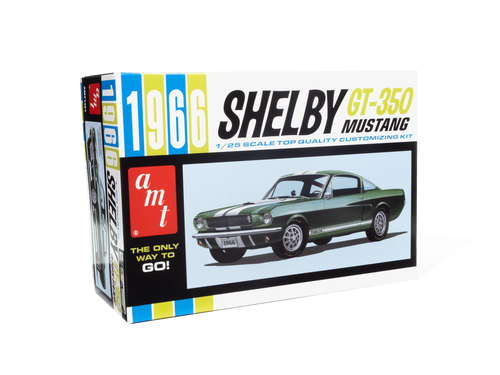 AMT 1491 1966 Shelby Mustang GT-350 1/25 Scale Model Kit