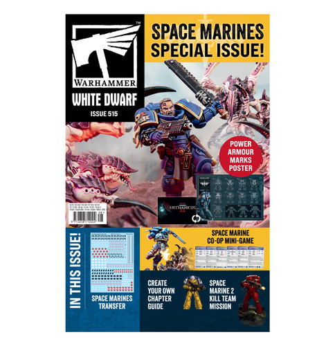 Warhammer WD08-60 White Dwarf 515