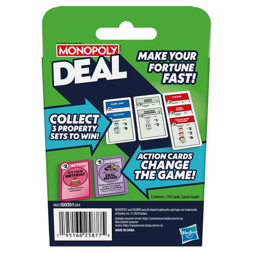 Hasbro G0351 Monopoly Deal Refresh