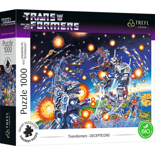 Trefl 10778 Trefl Prime 1000 Piece Puzzle - Transformers Decepticons