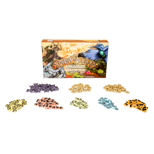 Greater Than Games SISLTOK2 Spirit Island: Premium Token Pack Greater Than Games SISLTOK2 Spirit Island: Premium Token Pack