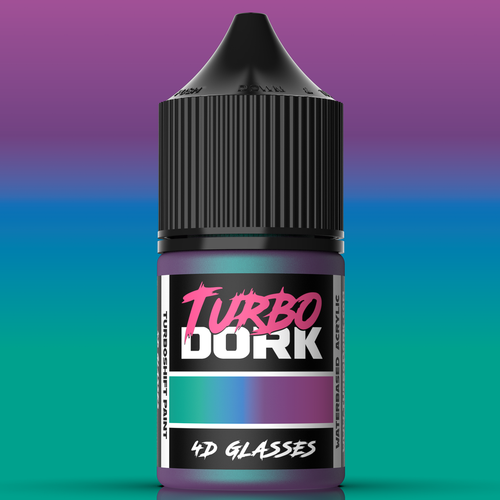 Turbo Dork TDK015069 4D Glasses TurboShift Acrylic Paint 22ml Bottle Turbo Dork TDK015069 4D Glasses TurboShift Acrylic Paint 22ml Bottle