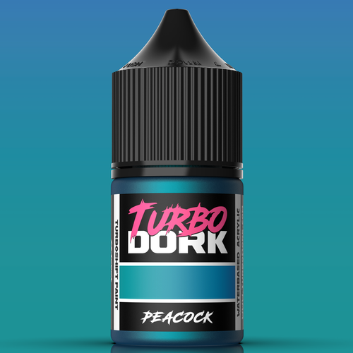 Turbo Dork TDK015564 Peacock TurboShift Acrylic Paint 22ml Bottle Turbo Dork TDK015564 Peacock TurboShift Acrylic Paint 22ml Bottle