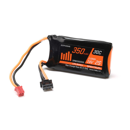 Spektrum SPMX3502S30 350mAh 2S 7.4V LiPo w/ PH2.0 2pin Power Connector