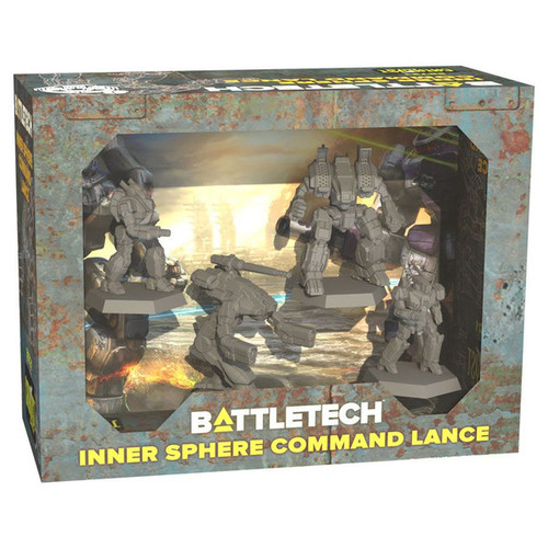 Catalyst Game Labs 35721 BattleTech: Inner Sphere Command Lance Force Pack Catalyst Game Labs 35721 BattleTech: Inner Sphere Command Lance Force Pack