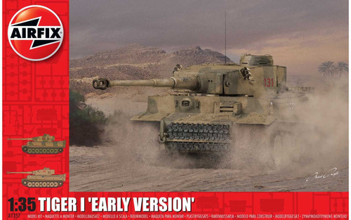 Airfix A1357 Tiger 1, Early Production Version 1/35 Scale Model Kit Airfix A1357 Tiger 1, Early Production Version 1/35 Scale Model Kit