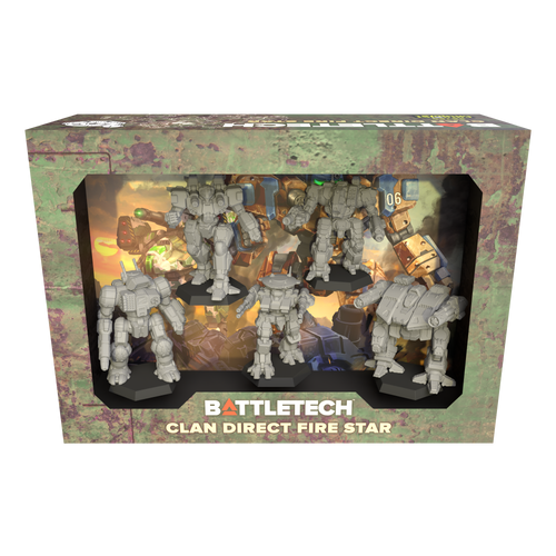 Catalyst Game Labs 35760 BattleTech: Clan Direct Fire Star Force Pack Catalyst Game Labs 35760 BattleTech: Clan Direct Fire Star Force Pack