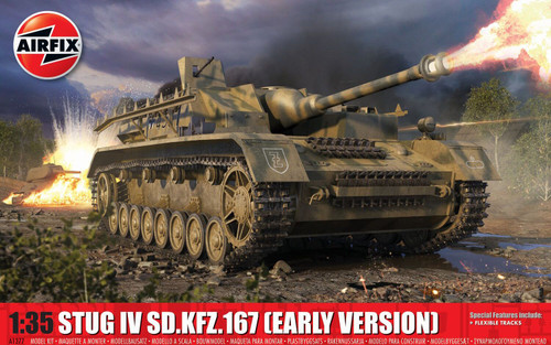 Airfix A1377 Stug IV Sd.Kfz.167 1/35 Scale Model Kit