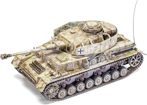 Airfix A1351 WWII Panzer IV Ausf. H. Mid Version 1/35 Scale Model Kit