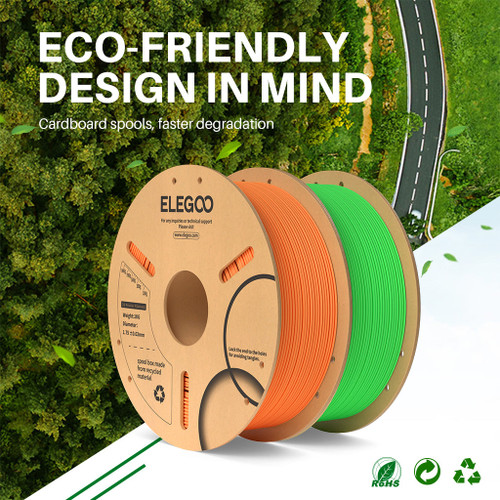 Elegoo Translucent PLA 1.75mm Filament Spool 1KG