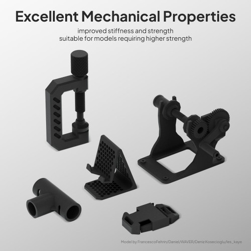 Elegoo Carbon Fiber Black PLA-CF 1.75mm Filament Spool Elegoo Carbon Fiber Black PLA-CF 1.75mm Filament Spool