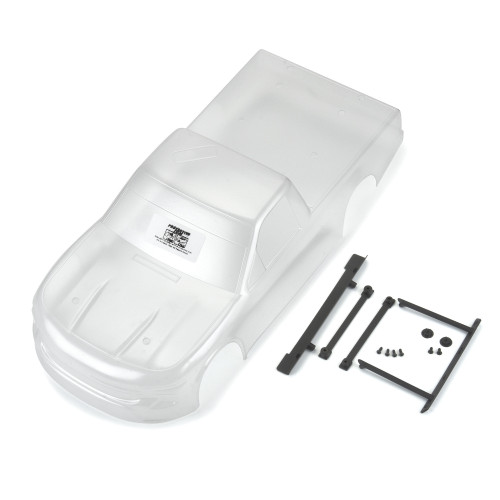 ProLine PRO365300 Pre-Cut 2024 Chevrolet Silverado NASCAR Truck Series Clear Body for Losi NASCAR Race Car