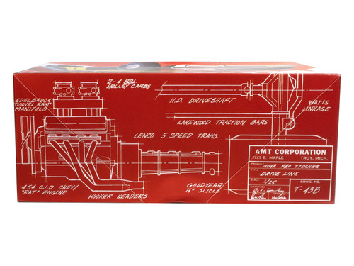 AMT 1503 1976 Chevy Nova Pro Street 1/25 Scale Model Kit
