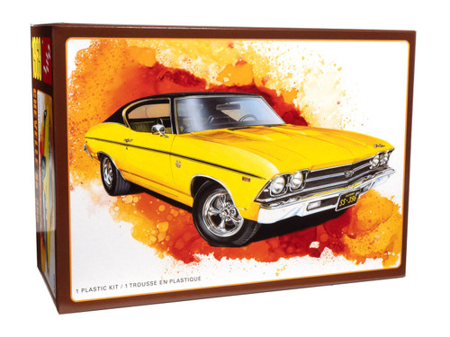 AMT 1519 1969 Chevy Chevelle SS 396 Hardtop 1/25 Scale Model Kit