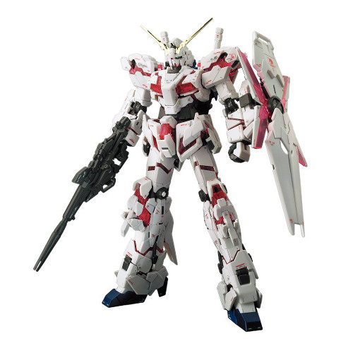 Bandai 5061620 #25 Unicorn Gundam Full Psycho-Frame Prototype Mobile Suit RX-0 RG 1/144 Scale Model Kit