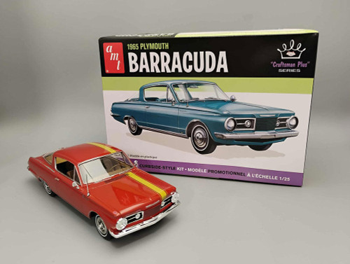 AMT AMT1431M 1965 Plymouth Barracuda Craftsman Plus 1/25 Scale Model Kit