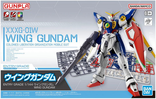 Bandai 5068706 Wing Gundam Entry Grade 1/144 Scale Model Kit