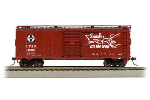 Bachmann 16507 HO Santa Fe Map Boxcar - Chief #145263