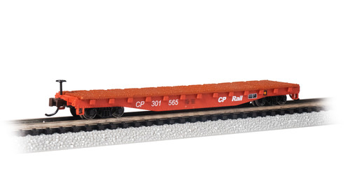 Bachmann 16507 N 52' Flatcar - CP Rail #301565