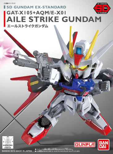 Bandai 5065616 #002 SDEX GAT-X105 Aile Strike Gundam Model Kit